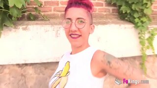 ���და პირველი ანალი. დავით რონ deflowers მისი უკანალი. &quot;მე მომწონს, მაგრამ გტკივა, არ შეწყდება, არ მთავრდება...&#039;